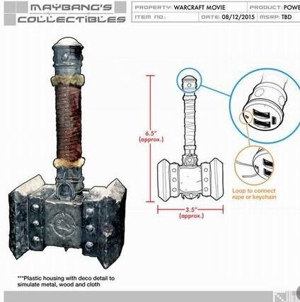 兽人永不为奴! 魔兽世界电影周边制作商揭秘