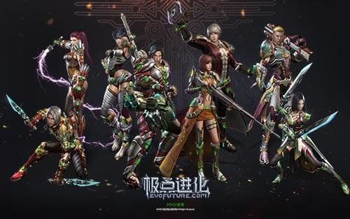 玩转MMORPG《极点进化》职业特色大揭秘