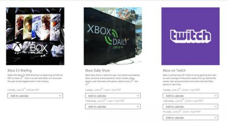 微软公布今年E3游戏展日程安排