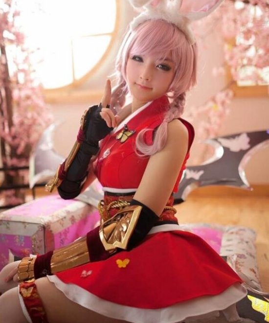 《TERA》新职业兔耳娘COSPLAY萌翻你