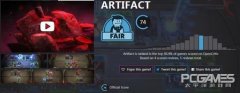 Dota2卡牌游戏《Artifact》首批媒体评